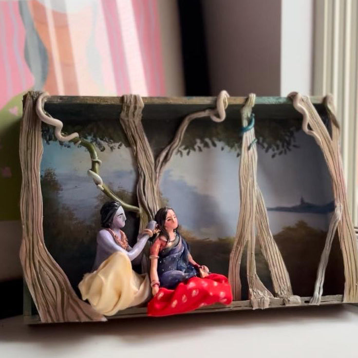 Radha Krishna Painting