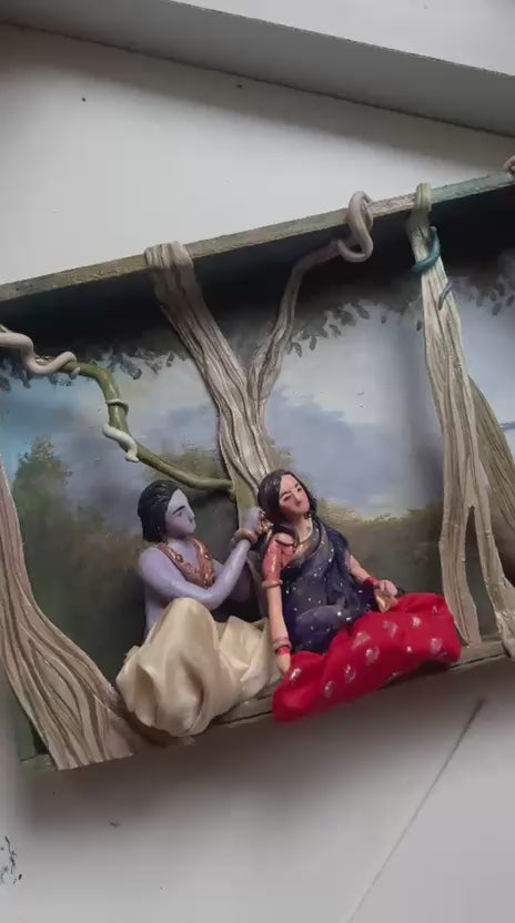 Radha Krishna Painting